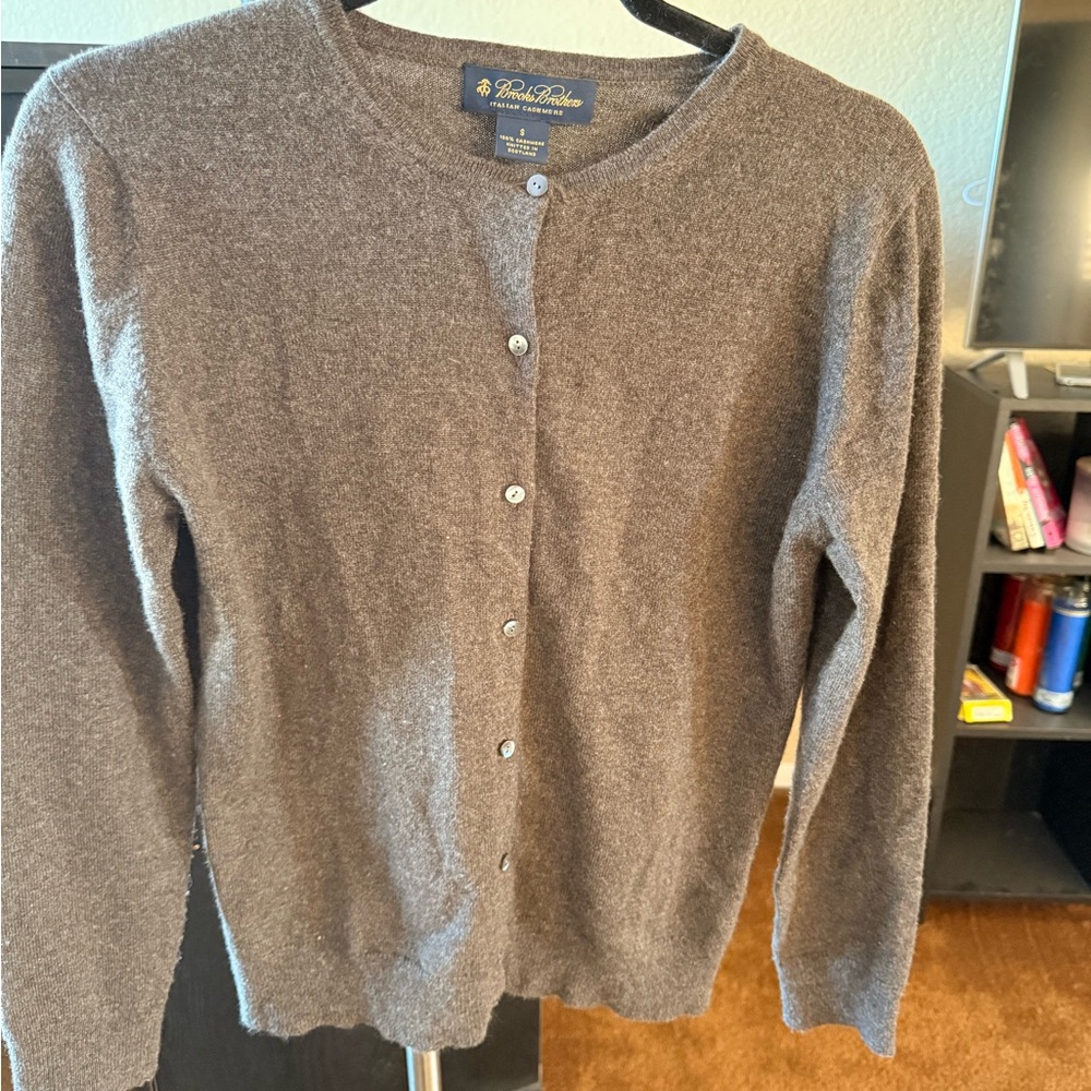 Brooks Brothers Women's Sweater Brown - Picture 5 of 6